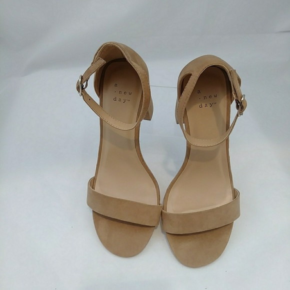 a new day Shoes - Womens' Ema 3" Block Heel Sandal Shoes Taupe